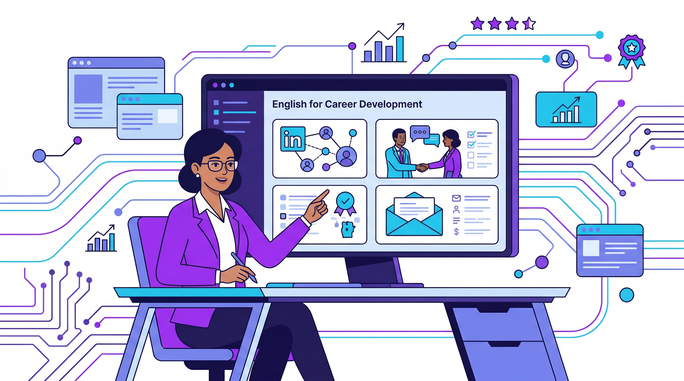 18 english for career development